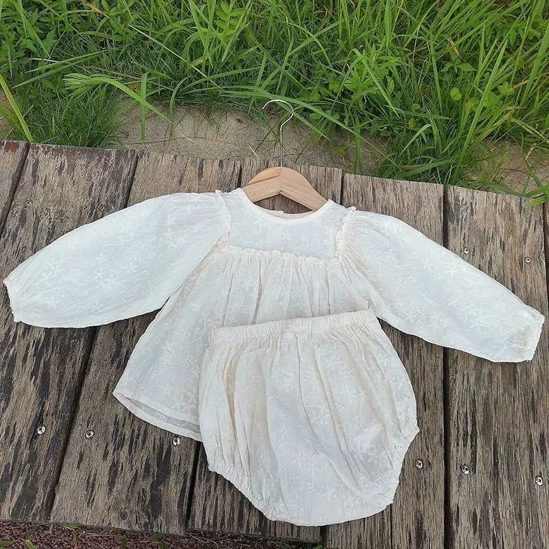 2025 New Autumn 0-3Yrs Toddler Baby Clothes Suit Long Sleeved Cotton Embroidery T-shirt+PP Shorts Infant Baby Girls Clothing Set
2025 New Autumn 0-3Yrs Toddler Baby Clothes Suit Long Sleeved Cotton Embroidery T-shirt+PP Shorts Infant Baby Girls Clothing Set