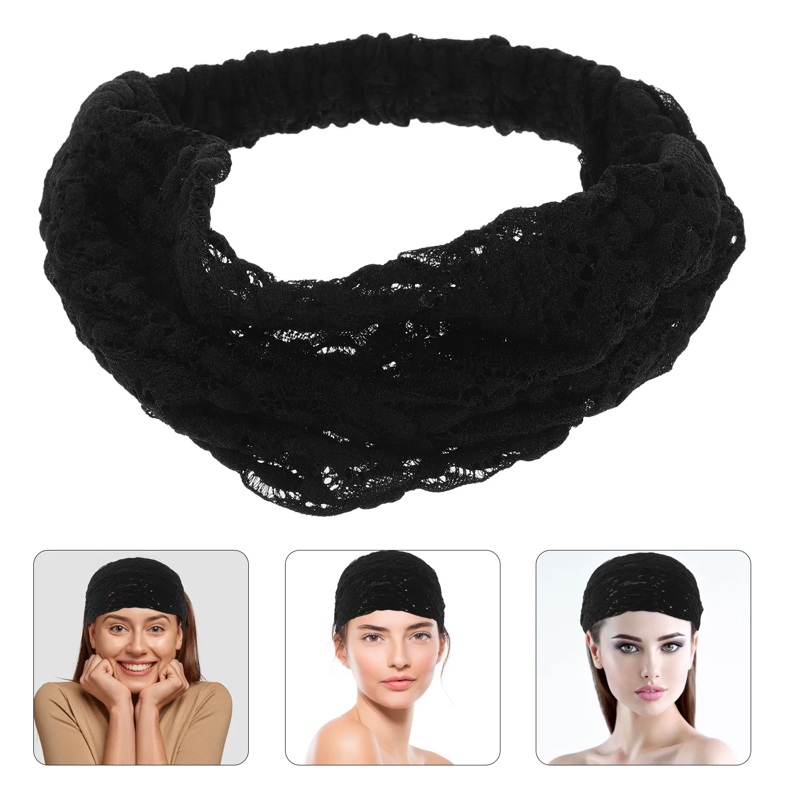 Floral Lace Wide Elastic Headband for Women Conceals Gray Hair Youthful Vibrant Look Fashion Hair Accessory
Floral Lace Wide Elastic Headband for Women Conceals Gray Hair Youthful Vibrant Look Fashion Hair Accessory