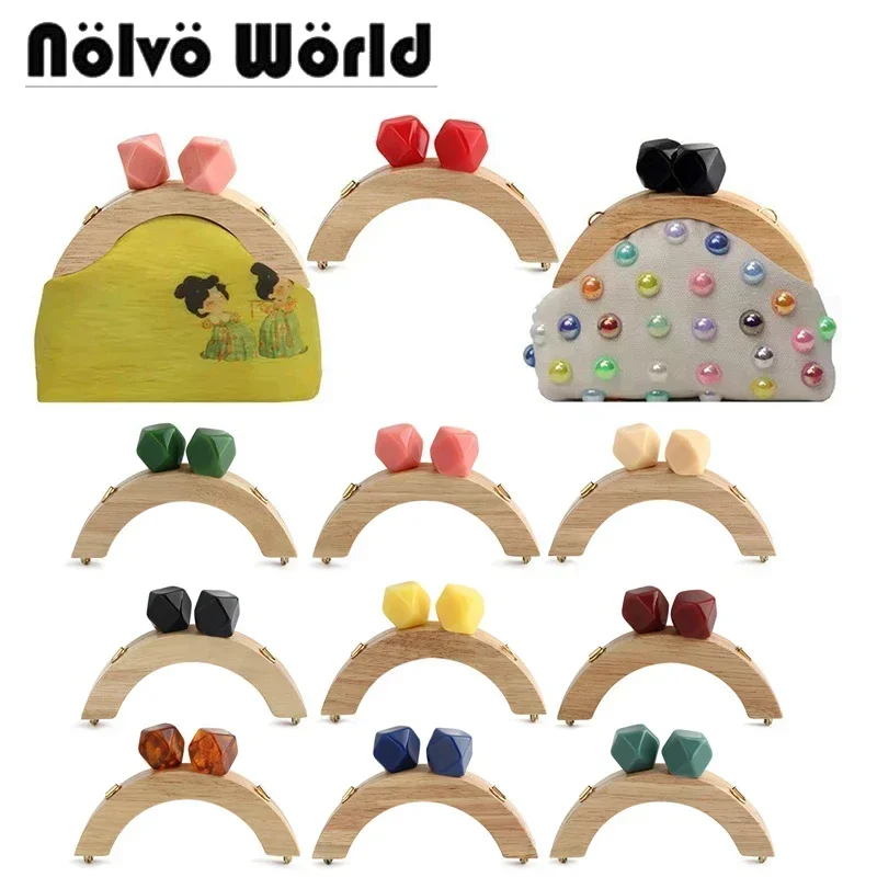Nolvo World Wooden Bag Handle Closure Kiss Clasp Purse Screws Frame Replace Handbags Wallets Brackets DIY Sewing Accessories
Nolvo World Wooden Bag Handle Closure Kiss Clasp Purse Screws Frame Replace Handbags Wallets Brackets DIY Sewing Accessories
