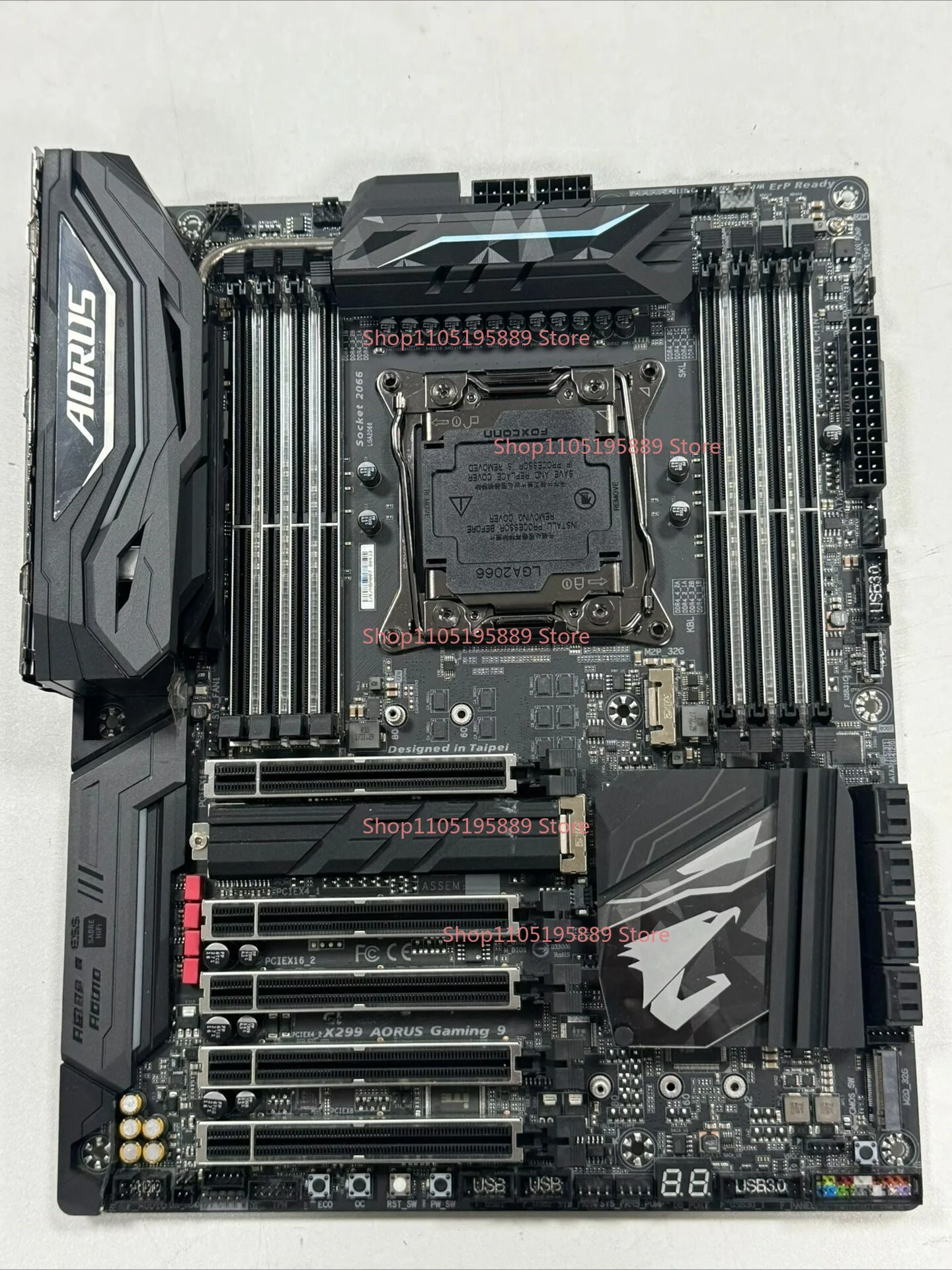 For Gigabyte X299 AORI Gaming 9 main board ATX big board
For Gigabyte X299 AORI Gaming 9 main board ATX big board