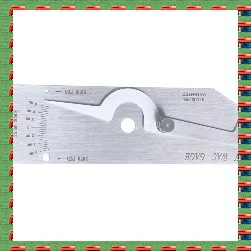 ABMO 10X V-WAC Biting Edge Welding Gauge Welder Welding Inspect Metric Single Weld Gage
ABMO 10X V-WAC Biting Edge Welding Gauge Welder Welding Inspect Metric Single Weld Gage