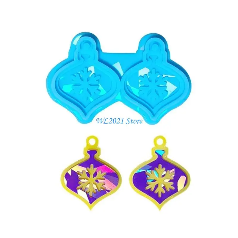 G5GC Christmas Molds Epoxy Resin Mold Handmade Jewelry Tool Easy to Clean 
G5GC Christmas Molds Epoxy Resin Mold Handmade Jewelry Tool Easy to Clean