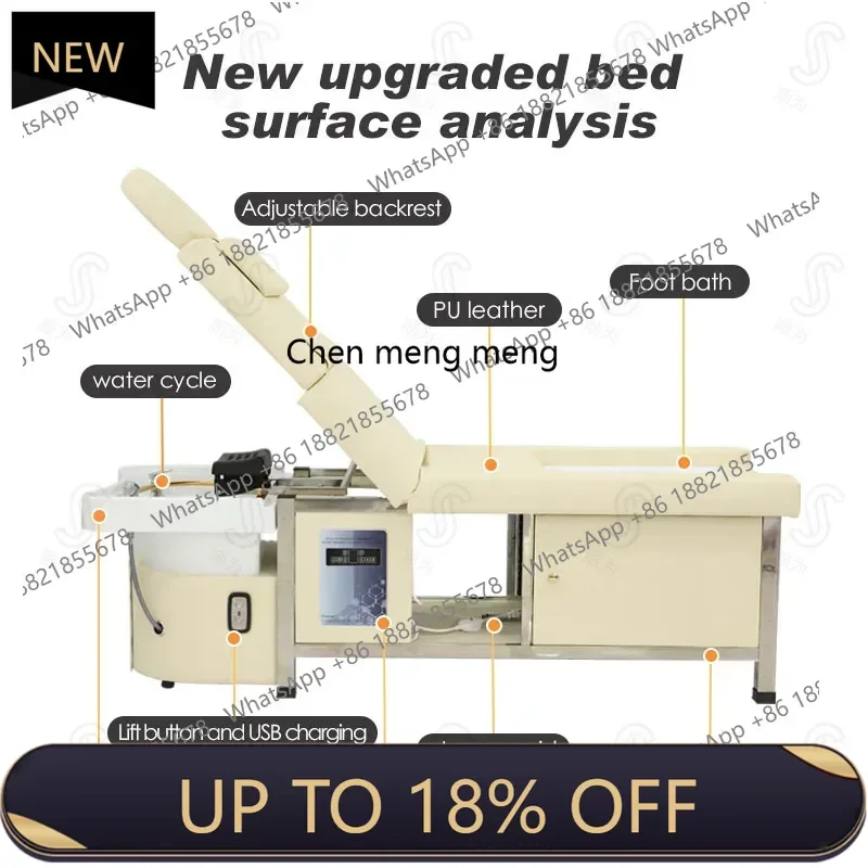 FF Electric massage shampoo bed High-end barber shop Water circulation fumigation hair treatment shampoo bed
FF Electric massage shampoo bed High-end barber shop Water circulation fumigation hair treatment shampoo bed