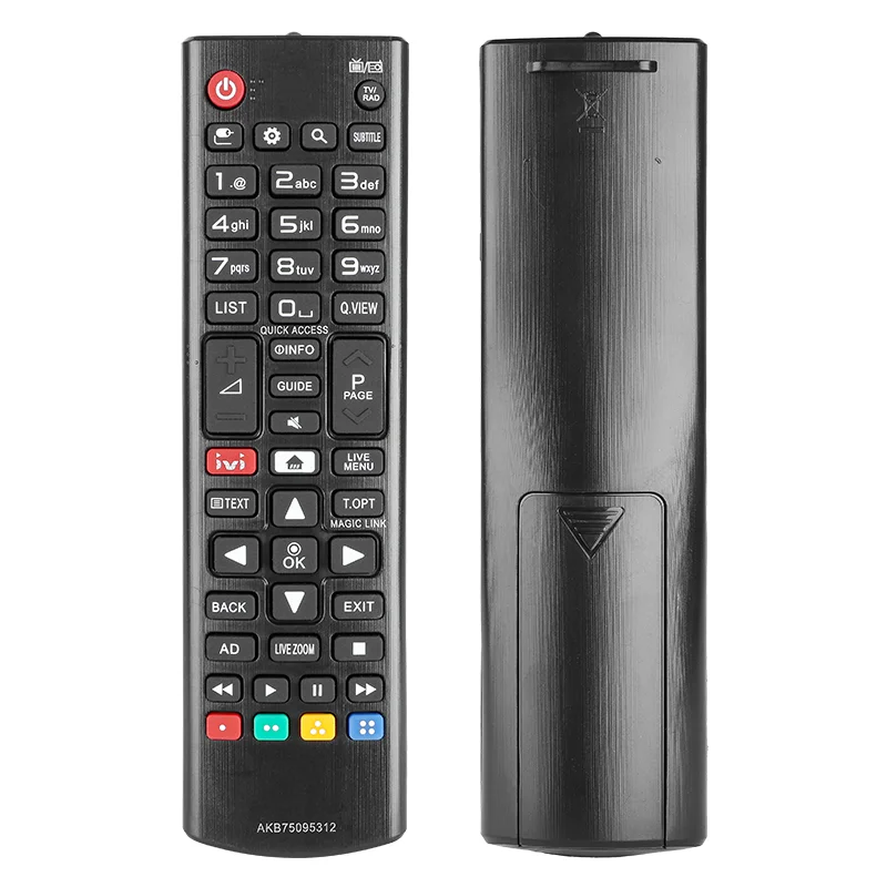 AKB75095312 For LG Remote Control, For LG TV 32LJ622V-ZB 43LJ624V-ZC 49LJ624V-ZC 55LJ625V-ZB 55LJ622V-ZB 4349LJ622V-ZC
AKB75095312 For LG Remote Control, For LG TV 32LJ622V-ZB 43LJ624V-ZC 49LJ624V-ZC 55LJ625V-ZB 55LJ622V-ZB 4349LJ622V-ZC