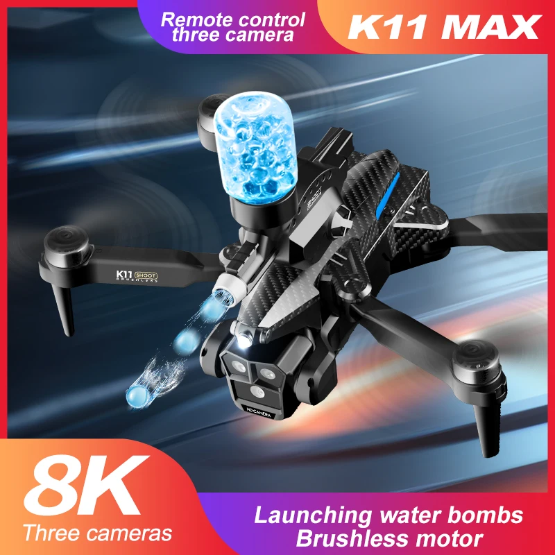 Drone 8K GPS Professional Triple Camera Wide Angle Optical Streaming 4 Way Obstacle Avoidance Quadcopter 50x Zoom HD Dron
Drone 8K GPS Professional Triple Camera Wide Angle Optical Streaming 4 Way Obstacle Avoidance Quadcopter 50x Zoom HD Dron