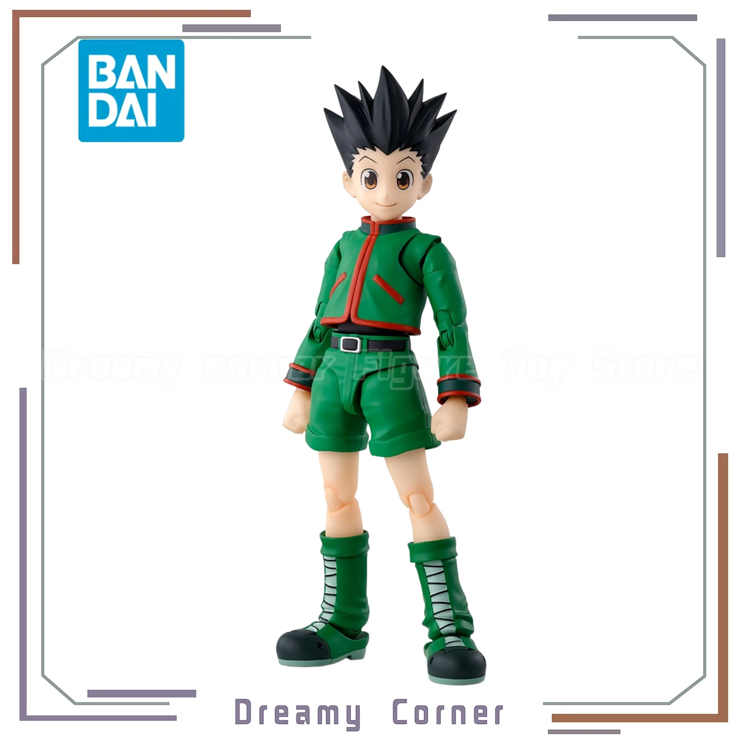 【In Stock】Original BANDAI SPIRITS S.H.Figuarts HUNTER×HUNTER Gon Freecss Action Figure Toy Model Collection
【In Stock】Original BANDAI SPIRITS S.H.Figuarts HUNTER×HUNTER Gon Freecss Action Figure Toy Model Collection