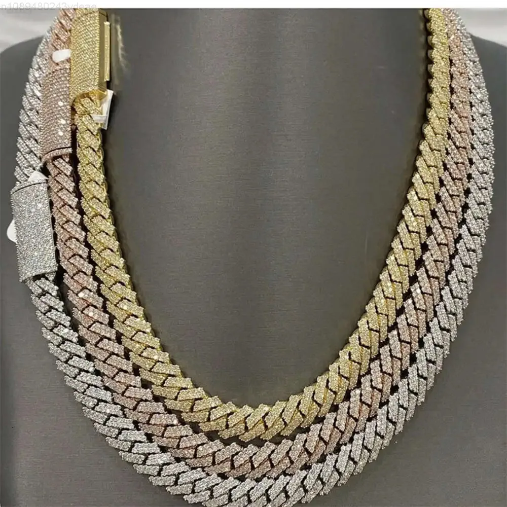 Custom Hip Hop Men Women Jewelry 925 Sterling Silver Cuban Link Chain Jewelry Necklace Vvs Moissanite Diamond Cuban Chain
Custom Hip Hop Men Women Jewelry 925 Sterling Silver Cuban Link Chain Jewelry Necklace Vvs Moissanite Diamond Cuban Chain