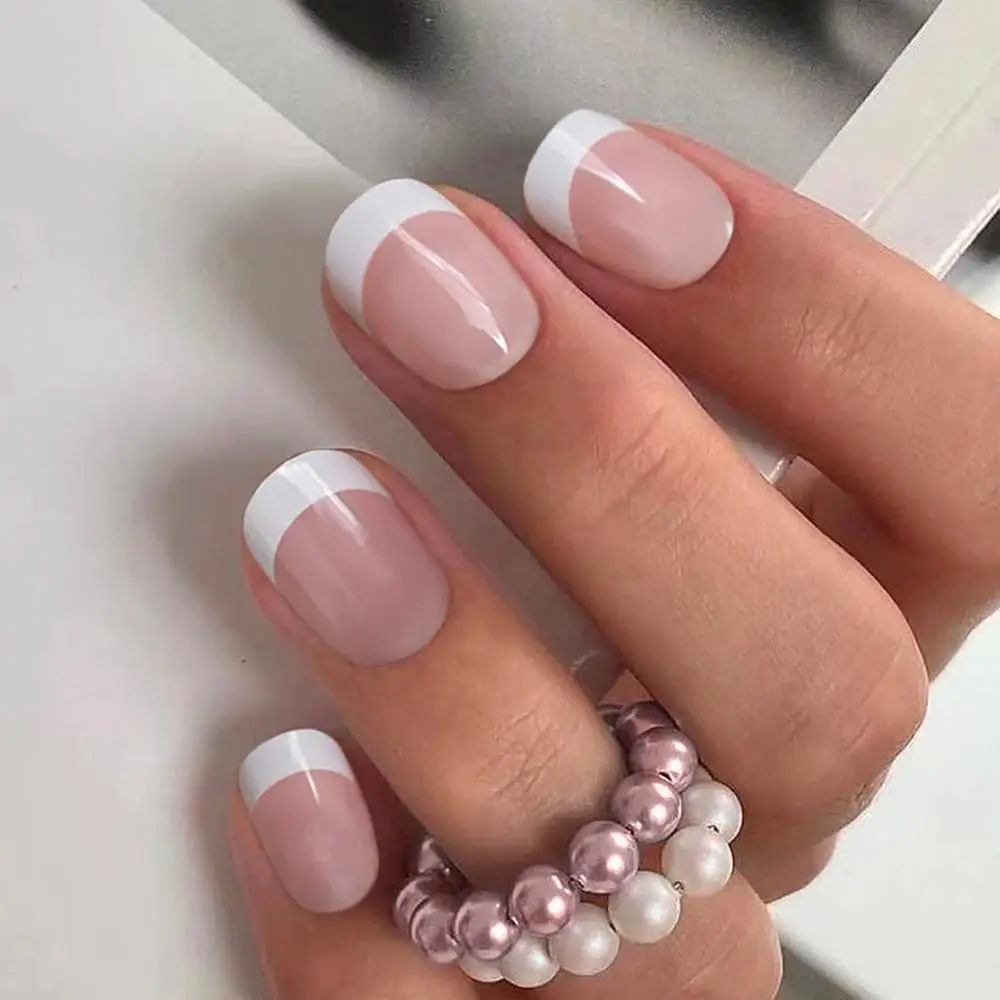 30Pcs Short Square French Press on Nails, Apricot Design, Glossy Nude, Full Cover Fake Nails for Women
30Pcs Short Square French Press on Nails, Apricot Design, Glossy Nude, Full Cover Fake Nails for Women