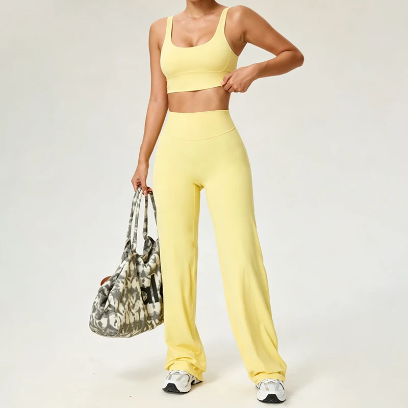 TRY TO BN Women's Tracksuit Gym Set Leggings Sports Bra Fitness Naked Sportwear Breathable Workout Two Pieces Suit Yoga Clothing
TRY TO BN Women's Tracksuit Gym Set Leggings Sports Bra Fitness Naked Sportwear Breathable Workout Two Pieces Suit Yoga Clothing