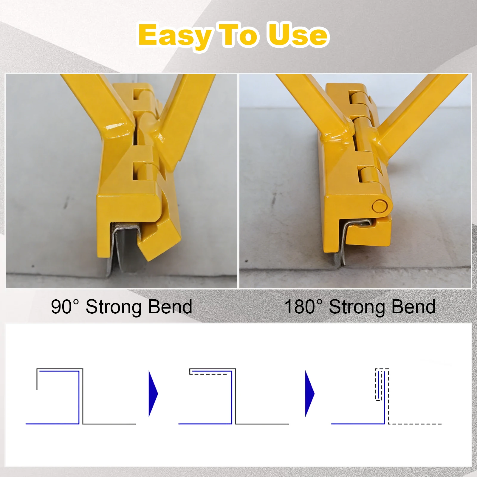 2-in-1 Manual Standing Seam Tool 90°&180° Double Fold Mechanical Lock Jaw Width 6 Inches Suitable for Panel
2-in-1 Manual Standing Seam Tool 90°&180° Double Fold Mechanical Lock Jaw Width 6 Inches Suitable for Panel