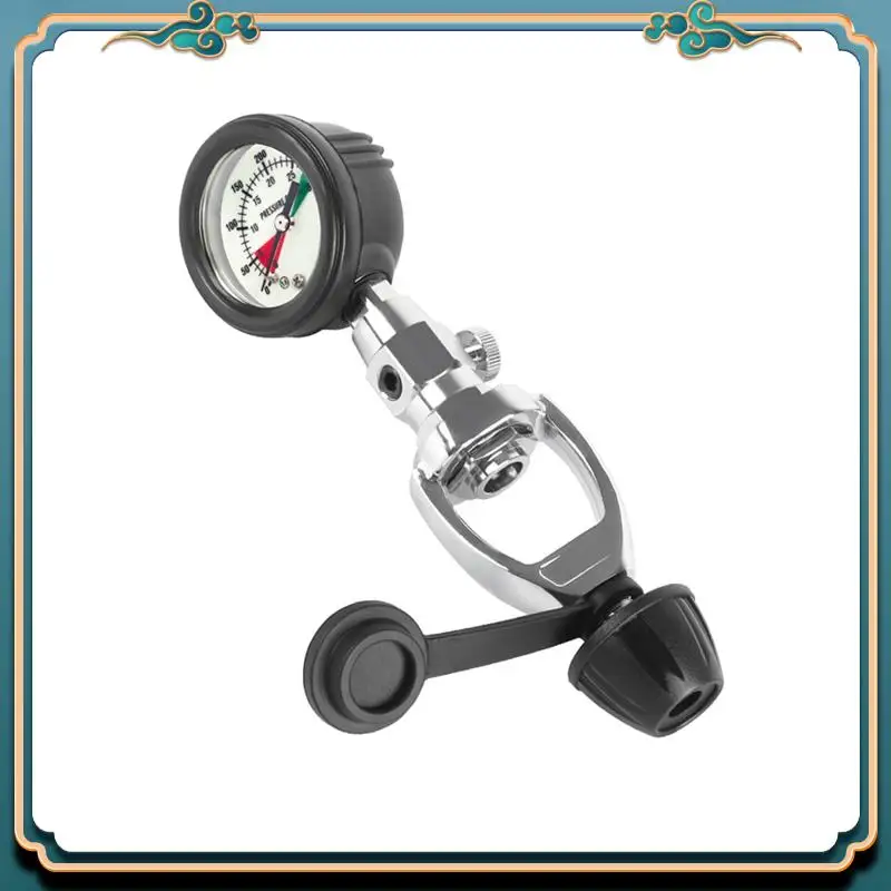 Latest Professional Submersible Diving Pressure Gauge Air Tank Pressure Checker Dive Accessory With YOKE Connector
Latest Professional Submersible Diving Pressure Gauge Air Tank Pressure Checker Dive Accessory With YOKE Connector