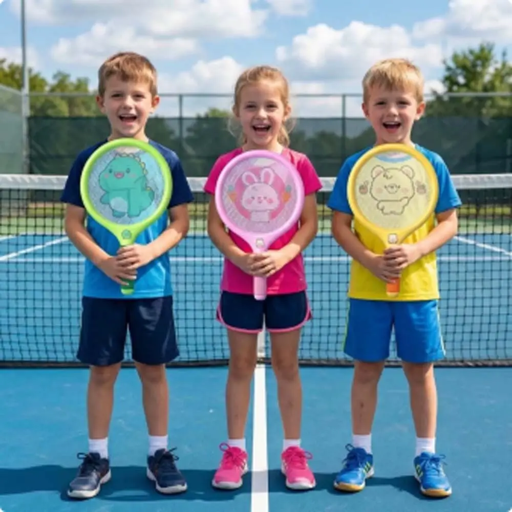 Comfortable Handle Badminton Tennis Set Portable Tennis Balls Plastic Rackets with Ball Easy To Grip Lightweight
Comfortable Handle Badminton Tennis Set Portable Tennis Balls Plastic Rackets with Ball Easy To Grip Lightweight