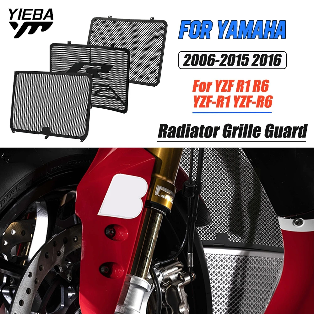 Motocycle Radiator Grille Cover Water Tank Guard Protection FOR Yamaha YZF R1 R6 YZF-R1 YZF-R6 2006 - 2012 2013 2014 2015 2016
Motocycle Radiator Grille Cover Water Tank Guard Protection FOR Yamaha YZF R1 R6 YZF-R1 YZF-R6 2006 - 2012 2013 2014 2015 2016