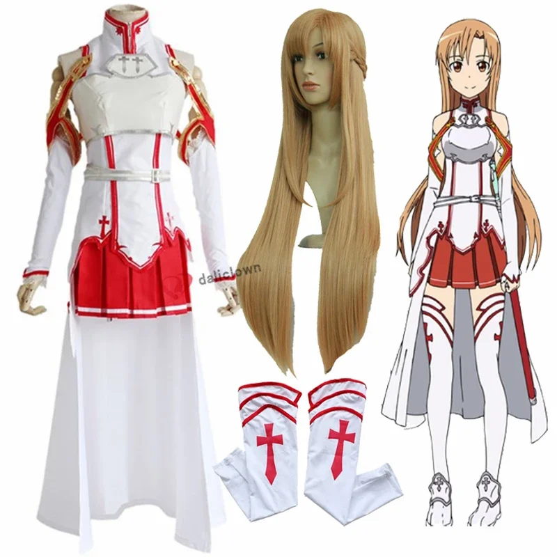 Аниме меч искусство онлайн костюм Asuna для косплея (костюмированных игр) костюм платье униформа для Хэллоуина Сан-Асуна Юки боевой костюм наряды Полный комплект с париком
Аниме меч искусство онлайн костюм Asuna для косплея (костюмированных игр) костюм платье униформа для Хэллоуина Сан-Асуна Юки боевой костюм наряды Полный комплект с париком