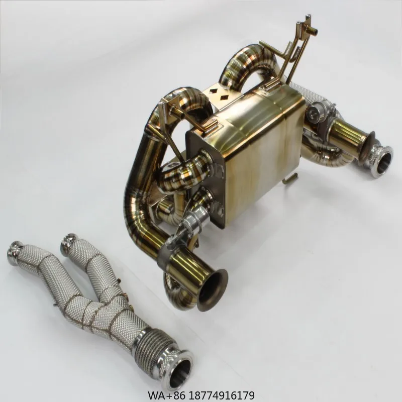 Performance Titanium Exhaust System for Aventador LP750 Exhaust
Performance Titanium Exhaust System for Aventador LP750 Exhaust