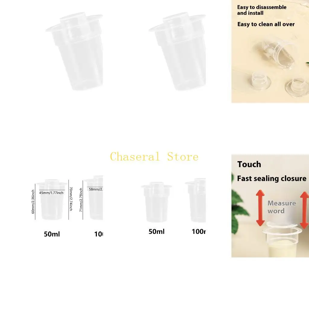 E7CE Portable Baby Formula Dispenser Box for Accurate Feeding 50/100ml Travel Use
E7CE Portable Baby Formula Dispenser Box for Accurate Feeding 50/100ml Travel Use