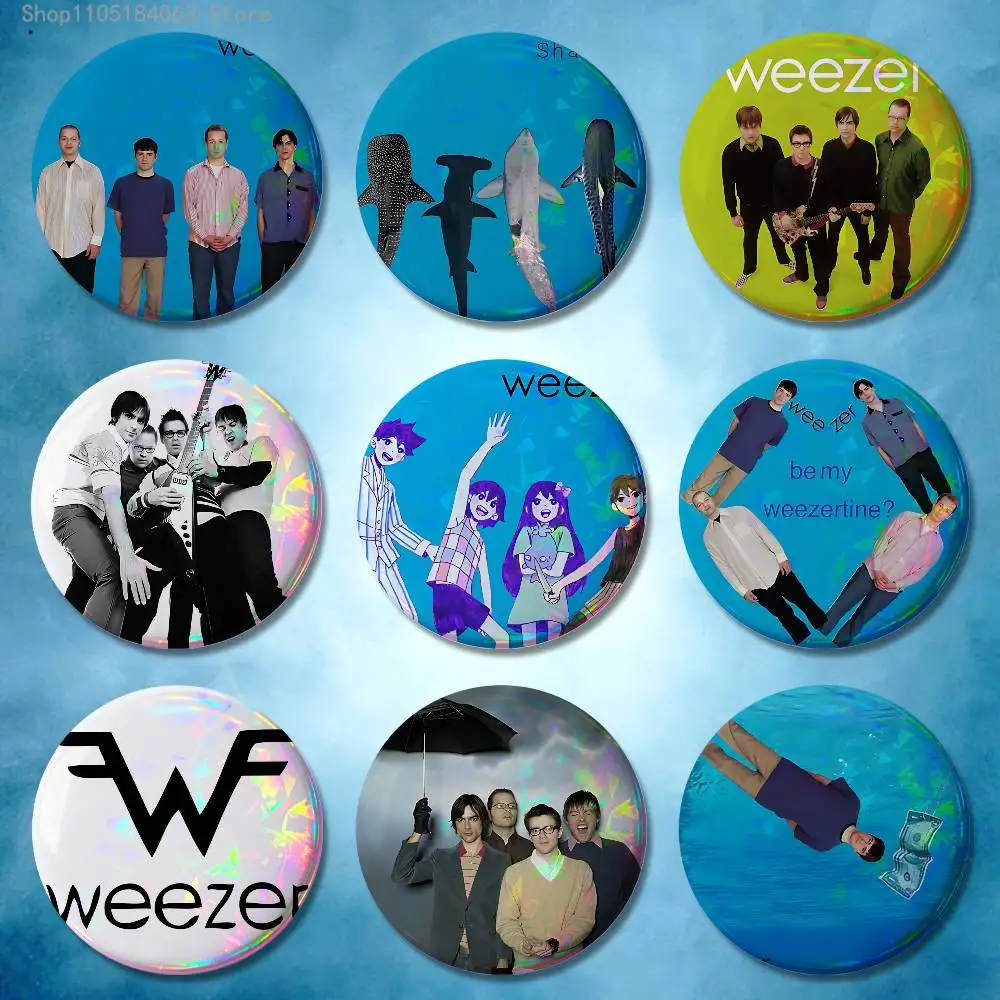 Band W-Weezer Badges Button Round Creative Pin Brooch Badge Bag Decor Accessories Fans Collect Friends Gifts
Band W-Weezer Badges Button Round Creative Pin Brooch Badge Bag Decor Accessories Fans Collect Friends Gifts