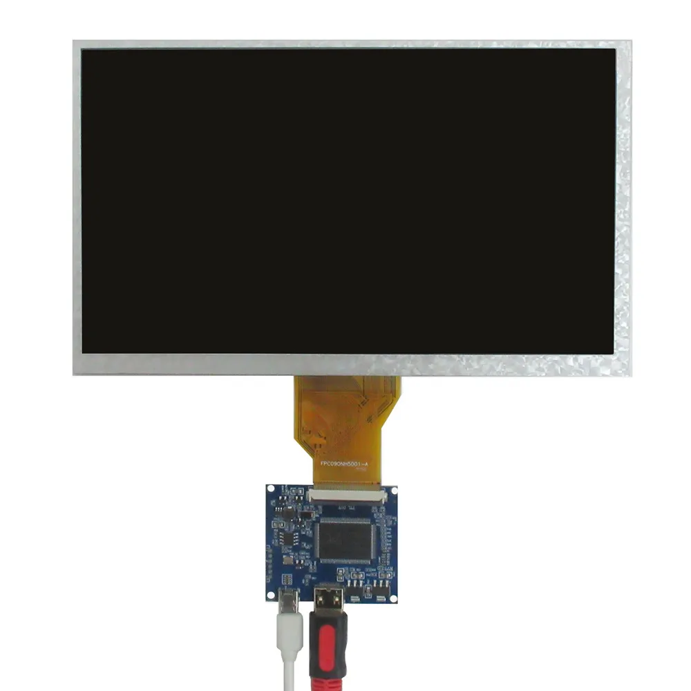 9-inch 800X480 at090tn10 LCD display screen mini HDMI-compatible driver board controller multi-purpose monitor 
9-inch 800X480 at090tn10 LCD display screen mini HDMI-compatible driver board controller multi-purpose monitor