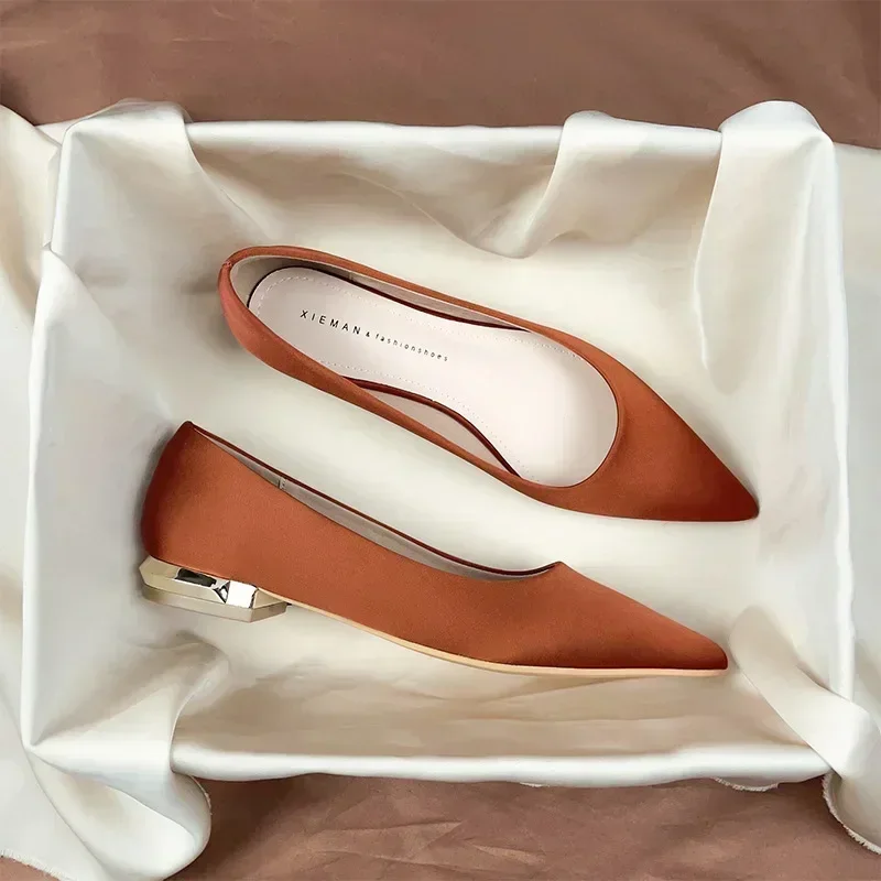 Women Flat Pumps Thin Low Heels for Women Pointed Toe Shallow Slip on Casual Work Office Female Elegant Shoes Zapatillas Mujer
Women Flat Pumps Thin Low Heels for Women Pointed Toe Shallow Slip on Casual Work Office Female Elegant Shoes Zapatillas Mujer