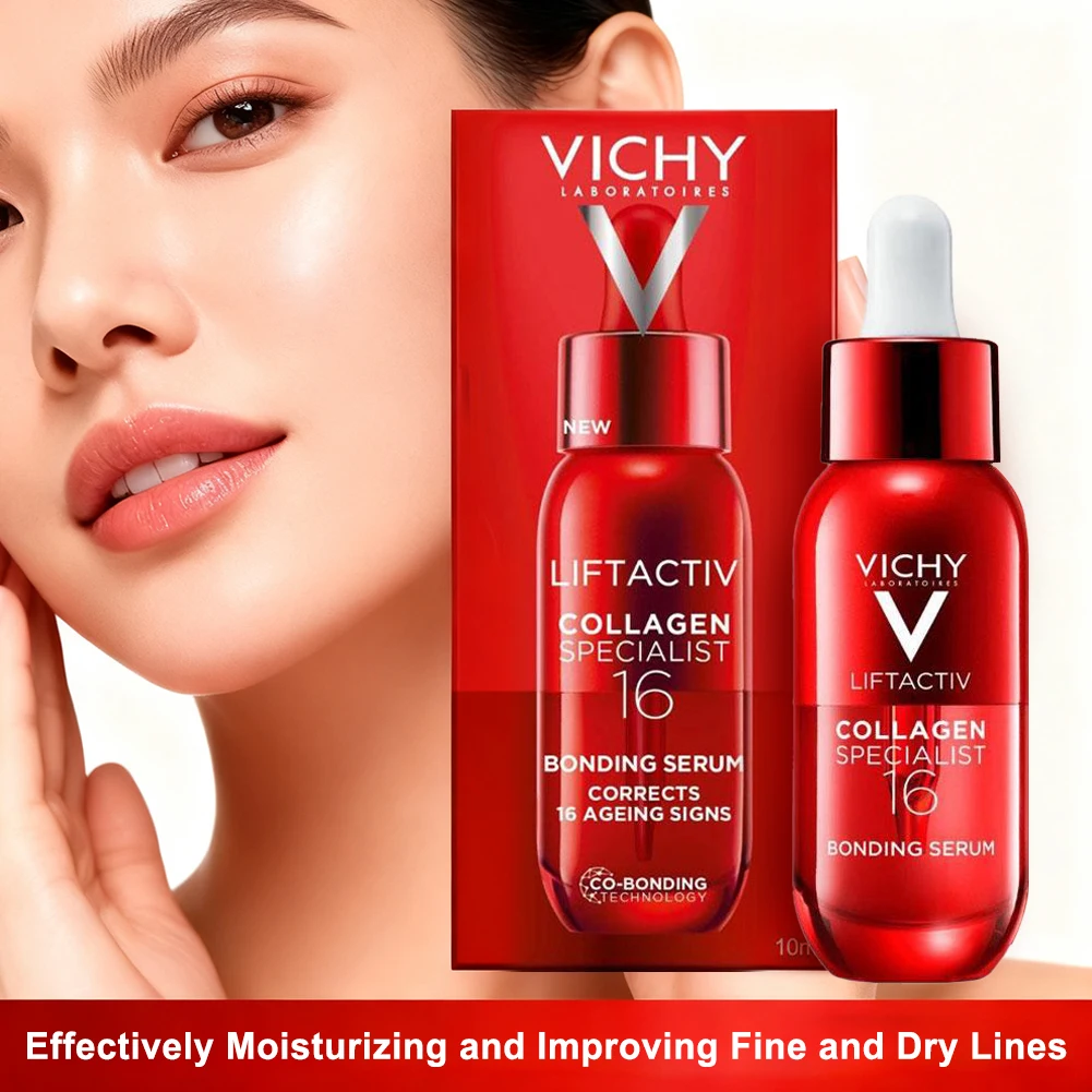 Vichy Collagen & Serum Антикислородная эссенция для лица Упаковка для коррекции 16 знаков старения Подходит для ухода за кожей среднего возраста
Vichy Collagen & Serum Антикислородная эссенция для лица Упаковка для коррекции 16 знаков старения Подходит для ухода за кожей среднего возраста