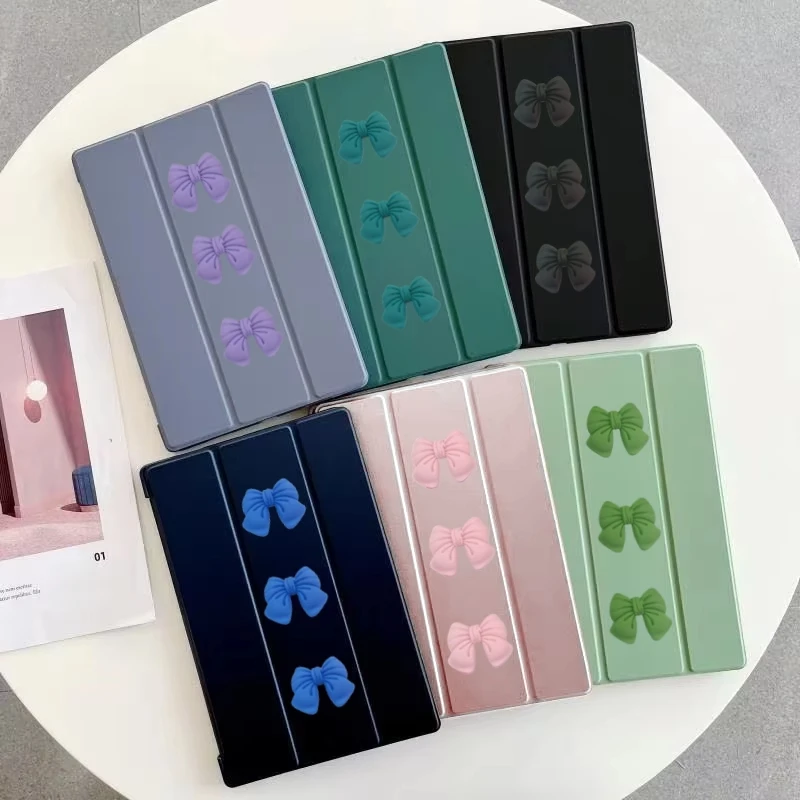 For Samsung Tab A11+ Plus Case SM-X236B 2025 Tri-fold Stand DIY Bowtie Tablets Cover For Galaxy Tab A9+ Plus Case SM-X215 11inch
For Samsung Tab A11+ Plus Case SM-X236B 2025 Tri-fold Stand DIY Bowtie Tablets Cover For Galaxy Tab A9+ Plus Case SM-X215 11inch