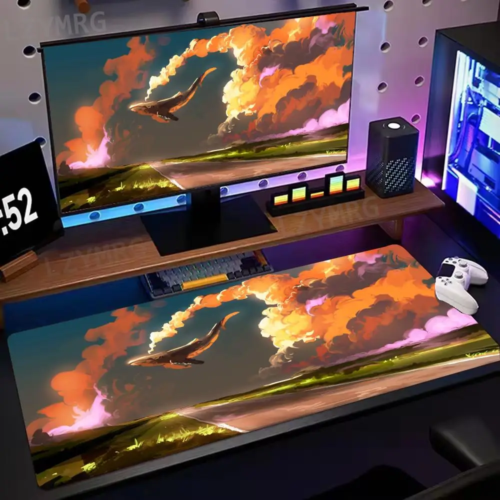 Коврик для мыши с мультяшным китом, летающий, большой резиновый противоскользящий коврик для ПК, настольные аксессуары, коврик для мыши для офисов и геймеров, коврик для клавиатуры, декоративный коврик
Коврик для мыши с мультяшным китом, летающий, большой резиновый противоскользящий коврик для ПК, настольные аксессуары, коврик для мыши для офисов и геймеров, коврик для клавиатуры, декоративный коврик