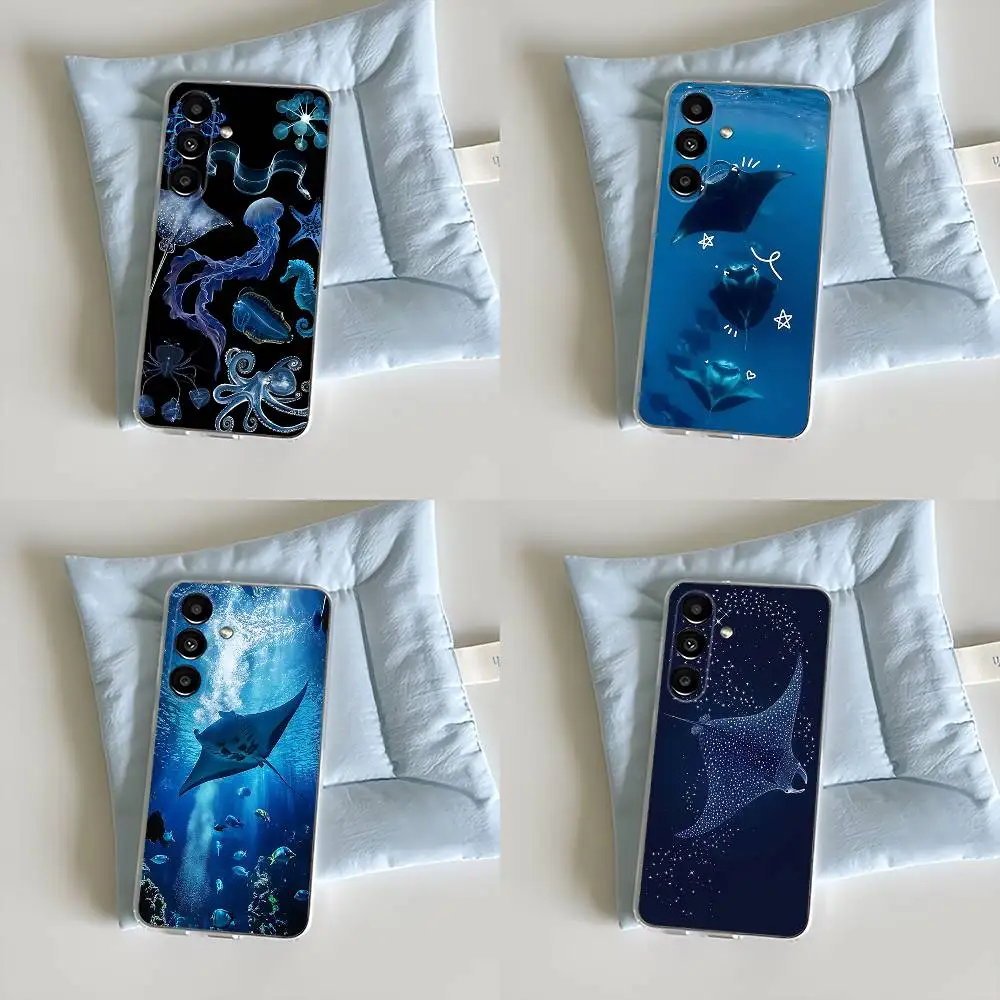 Manta Ray Ocean Animal Phone Case For Samsung S30,23,21,22,20, FE lite,S10,9,8,7 PIus Note20ultra Transparent
Manta Ray Ocean Animal Phone Case For Samsung S30,23,21,22,20, FE lite,S10,9,8,7 PIus Note20ultra Transparent