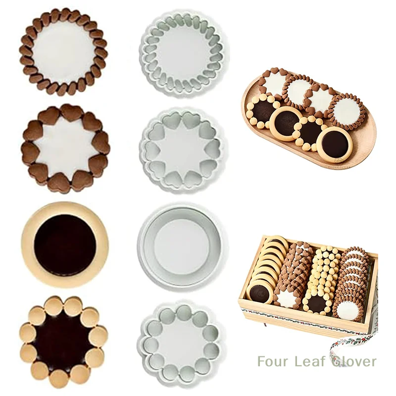 4Pcs/set Jam Sandwich Flowers Cookie Cutter Mold DIY 3D Fondant Stamp Biscuit Moulds Cake Decoration Kitchen Baking Supplies
4Pcs/set Jam Sandwich Flowers Cookie Cutter Mold DIY 3D Fondant Stamp Biscuit Moulds Cake Decoration Kitchen Baking Supplies