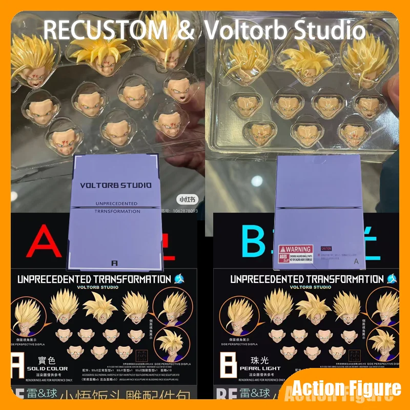 LEFMA&RECUSTOM Voltorb Studio Dragon Ball Super Saiyan 2 Son Gohan Head Sculpt Accessory Pack New Anime Action Figure Toys Gifts
LEFMA&RECUSTOM Voltorb Studio Dragon Ball Super Saiyan 2 Son Gohan Head Sculpt Accessory Pack New Anime Action Figure Toys Gifts