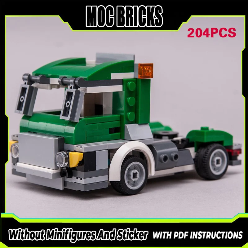 Конструктор MOC: Городской Грузовик-Фургон, Модульная Технология, Подарки, Набор для Сборки, Детские Игрушки
Конструктор MOC: Городской Грузовик-Фургон, Модульная Технология, Подарки, Набор для Сборки, Детские Игрушки