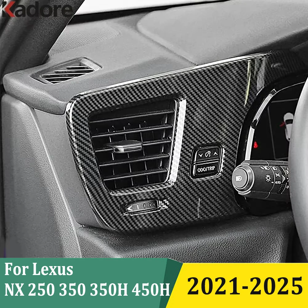 For Lexus NX 250 350 350H 450H 2021 2022 2023 2024 2025 Front Side Dashboard Air Vent AC Outlet Cover Trim Interior Accessories
For Lexus NX 250 350 350H 450H 2021 2022 2023 2024 2025 Front Side Dashboard Air Vent AC Outlet Cover Trim Interior Accessories