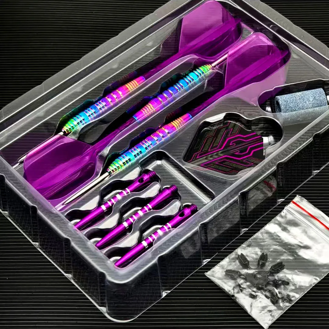 Steel Tip Darts Set,3 Pack Professional Steel Tip Dart Set 22g Darts Set with Dart Flights and Dart Shafts and Accessories
Steel Tip Darts Set,3 Pack Professional Steel Tip Dart Set 22g Darts Set with Dart Flights and Dart Shafts and Accessories