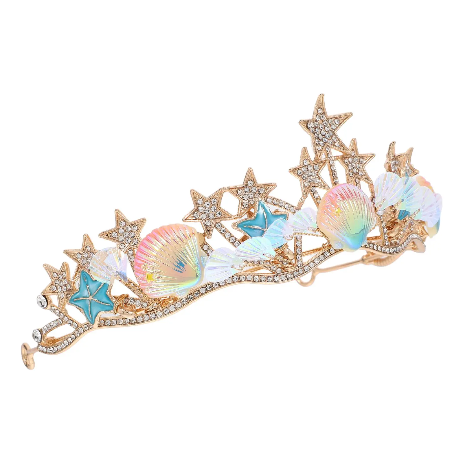 Shell Crown Vintage Hair Mermaid Headpiece Seashell Clothing Clips for Zinc Alloy Miss
Shell Crown Vintage Hair Mermaid Headpiece Seashell Clothing Clips for Zinc Alloy Miss