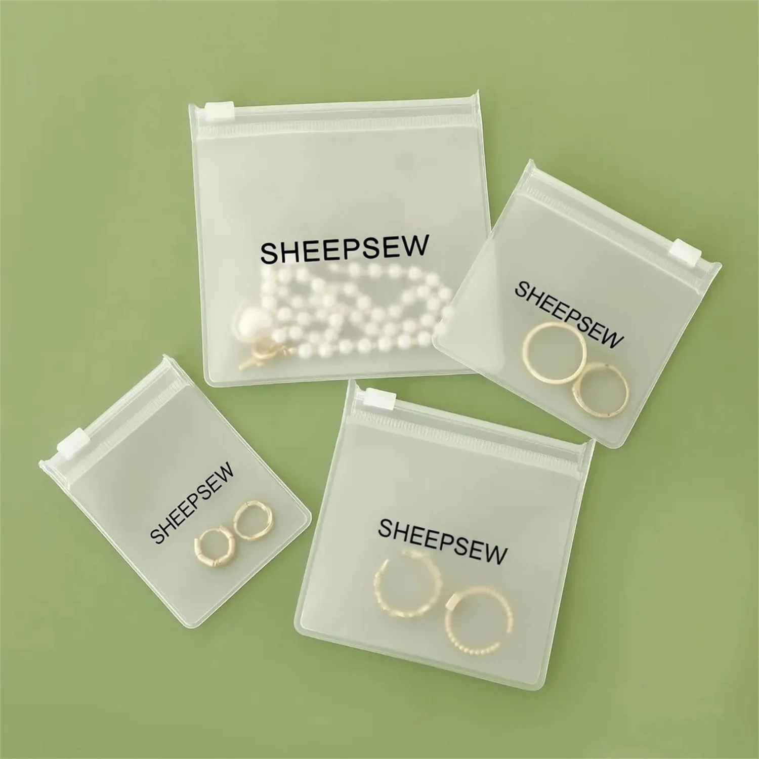 200Pcs Anti-Oxidation Jewelry Storage Bags for Earrings Rings Necklaces with Locking ZipperCustomizable Ziplock Pouches EVC Mini
200Pcs Anti-Oxidation Jewelry Storage Bags for Earrings Rings Necklaces with Locking ZipperCustomizable Ziplock Pouches EVC Mini