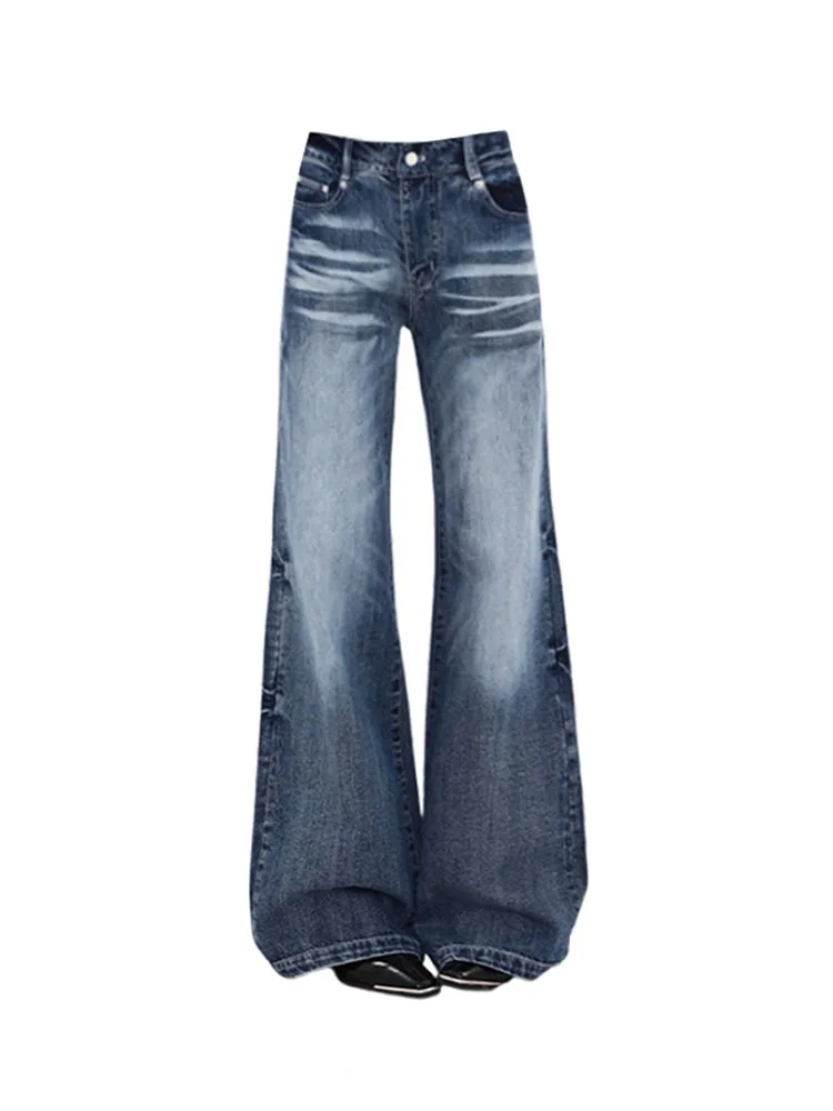 American Retro Loose Casual Pants Summer 2024 Women Trousers Fashion Blue Button Straight Jeans Hiphop High Streetwear New Trend
American Retro Loose Casual Pants Summer 2024 Women Trousers Fashion Blue Button Straight Jeans Hiphop High Streetwear New Trend
