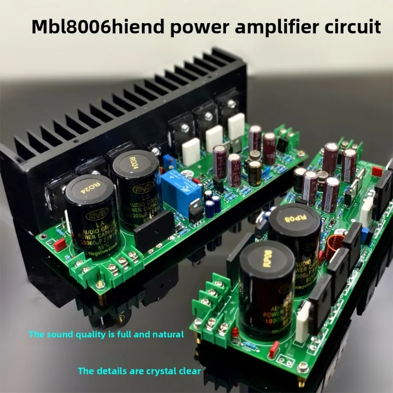 Reference MBL8006 Famous Machine Circuit Amplifier Board Kit Finished Board HIFI Audiophile Circuit
Reference MBL8006 Famous Machine Circuit Amplifier Board Kit Finished Board HIFI Audiophile Circuit