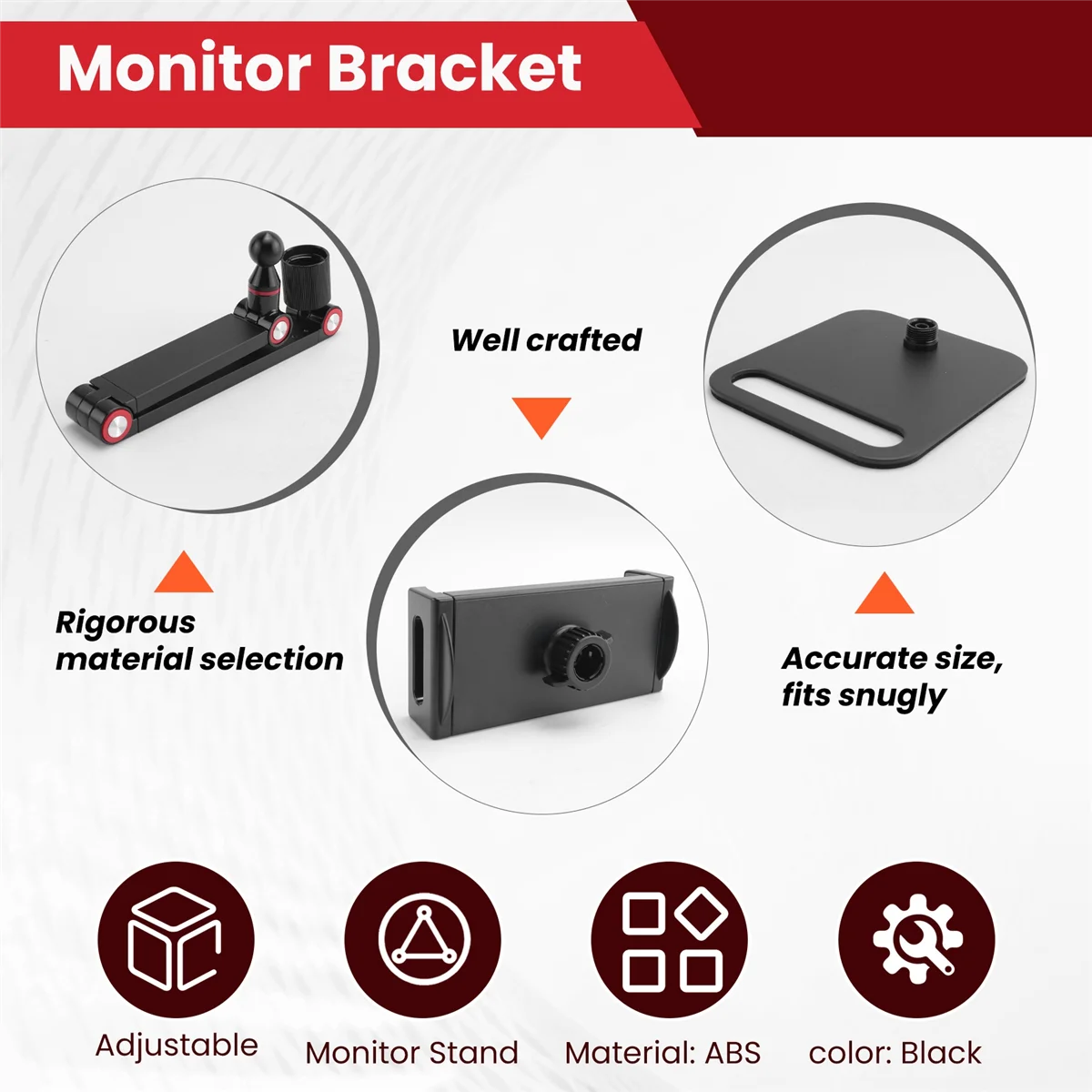 SuperHot Portable Monitor Stand Adjustable 360° Swivel Bracket Tablet Holder Compatible with Tablet
SuperHot Portable Monitor Stand Adjustable 360° Swivel Bracket Tablet Holder Compatible with Tablet