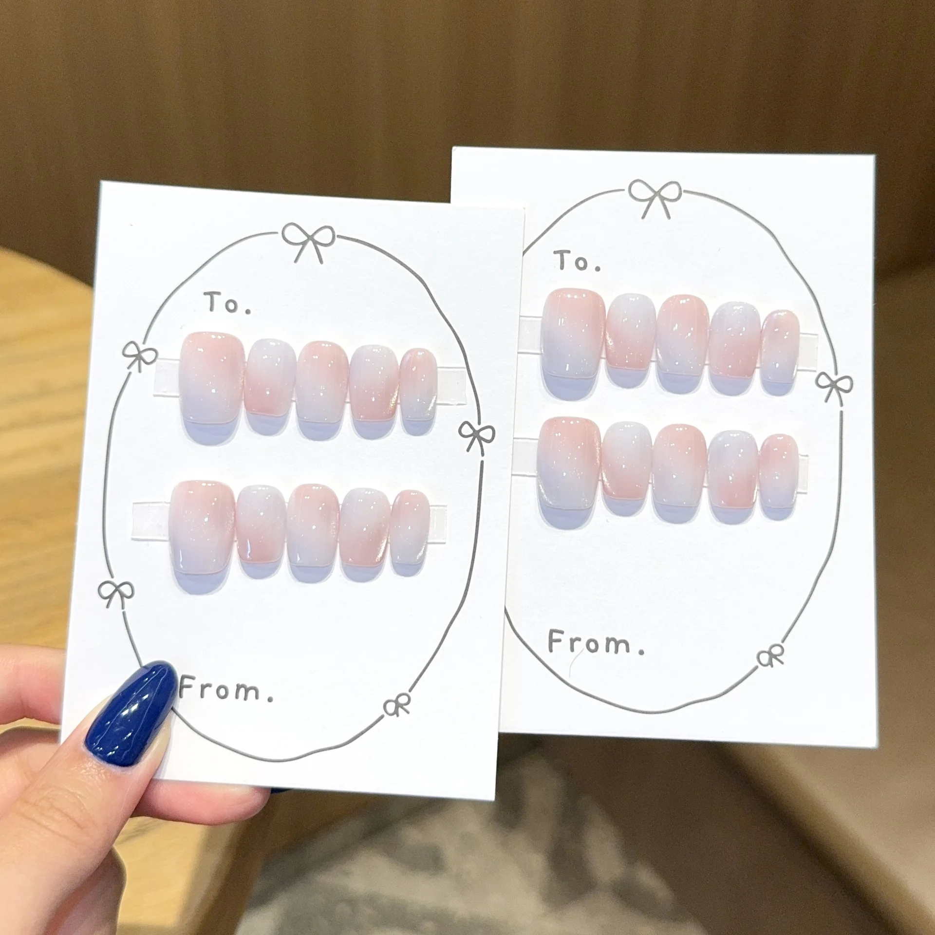 10pcs Handmade Short Press On Nails Shiny Pink Purple Blurred Cat Eye Design Sweet Cute Fake Nails Wearable Nails Art Tips Girls
10pcs Handmade Short Press On Nails Shiny Pink Purple Blurred Cat Eye Design Sweet Cute Fake Nails Wearable Nails Art Tips Girls