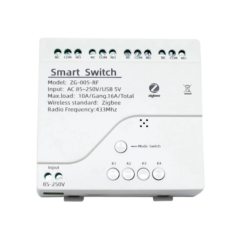 Умный женский модуль выключателя BAAY 4X 4CH Zigbee, 85-250 В переменного тока, RF433, 10 А, реле, работающее с Alexa Assistant,Tuya Smart Life
Умный женский модуль выключателя BAAY 4X 4CH Zigbee, 85-250 В переменного тока, RF433, 10 А, реле, работающее с Alexa Assistant,Tuya Smart Life