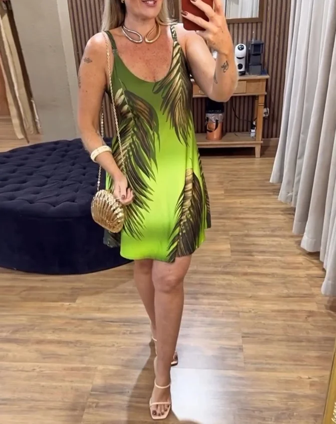 Tribal print V-neck slim shoulder strap women's fashionable casual slim mini dress summer new women's clothing
Tribal print V-neck slim shoulder strap women's fashionable casual slim mini dress summer new women's clothing