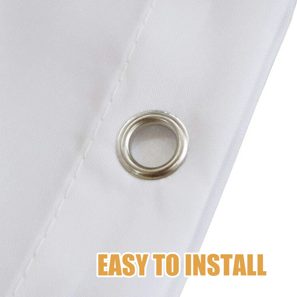 Shower Curtain Polyester 180x200cm White Washable Large Size Bathroom Decor Modern Fabric Privacy Bath Tub
Shower Curtain Polyester 180x200cm White Washable Large Size Bathroom Decor Modern Fabric Privacy Bath Tub