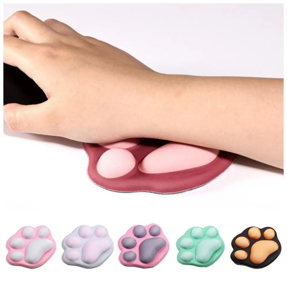 Comfort Cat Paw Pattern Mouse Wrist Pad Ergonomic Silicone Hand Support Pillow Anti-slip Creative Mini Wrist Guard Office Worker
Comfort Cat Paw Pattern Mouse Wrist Pad Ergonomic Silicone Hand Support Pillow Anti-slip Creative Mini Wrist Guard Office Worker