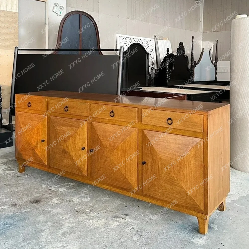"Retro Solid Wood Dining Side Cabinet" Entrance Medieval Storage Storage Cabinet Simple and Modern
"Retro Solid Wood Dining Side Cabinet" Entrance Medieval Storage Storage Cabinet Simple and Modern