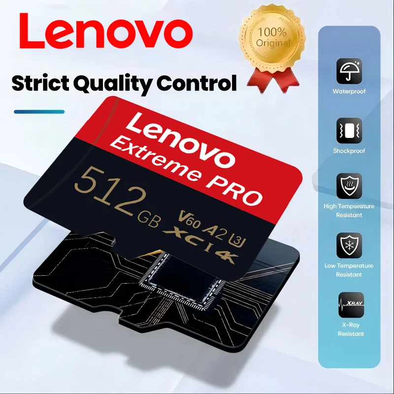 Lenovo Memory Card High Speed Micro TF SD Card 128GB Class 10 V30 TF Card Mini SD Card 512GB 256GB For Nintendo Switch Camera
Lenovo Memory Card High Speed Micro TF SD Card 128GB Class 10 V30 TF Card Mini SD Card 512GB 256GB For Nintendo Switch Camera