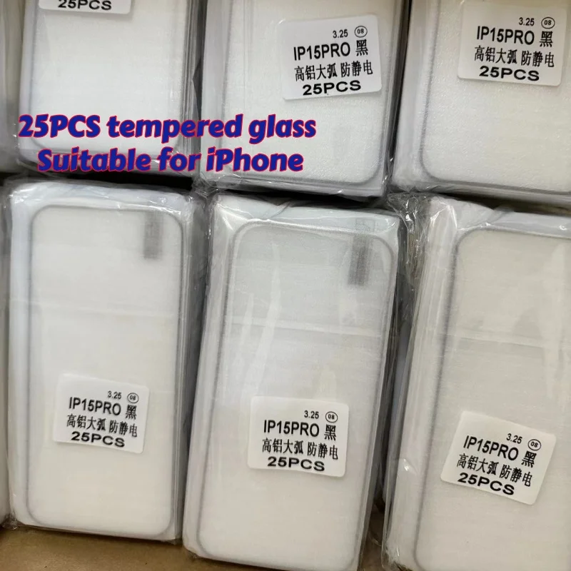 25PCS Pack tempered glass Suitable for iPhone X XS 11 12 13 14 15 16 17 Pro Max Mini PlUS Screen protection, front glass film
25PCS Pack tempered glass Suitable for iPhone X XS 11 12 13 14 15 16 17 Pro Max Mini PlUS Screen protection, front glass film