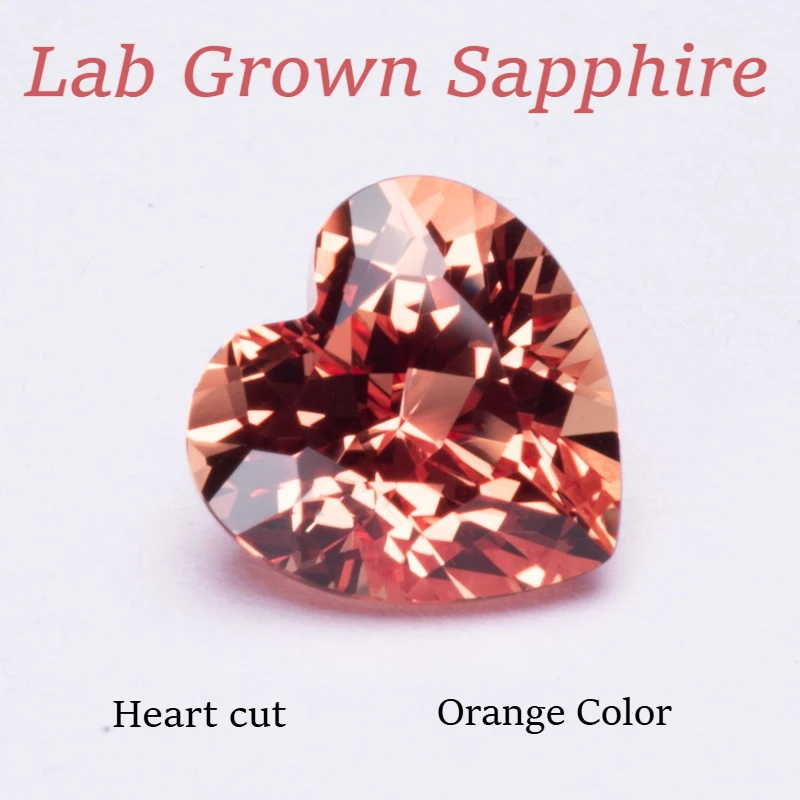Heart Shape Lab Grown Sapphire Loose Gemstone, Multi Size Color Optional, DIY Jewelry Material with AGL Certificate
Heart Shape Lab Grown Sapphire Loose Gemstone, Multi Size Color Optional, DIY Jewelry Material with AGL Certificate