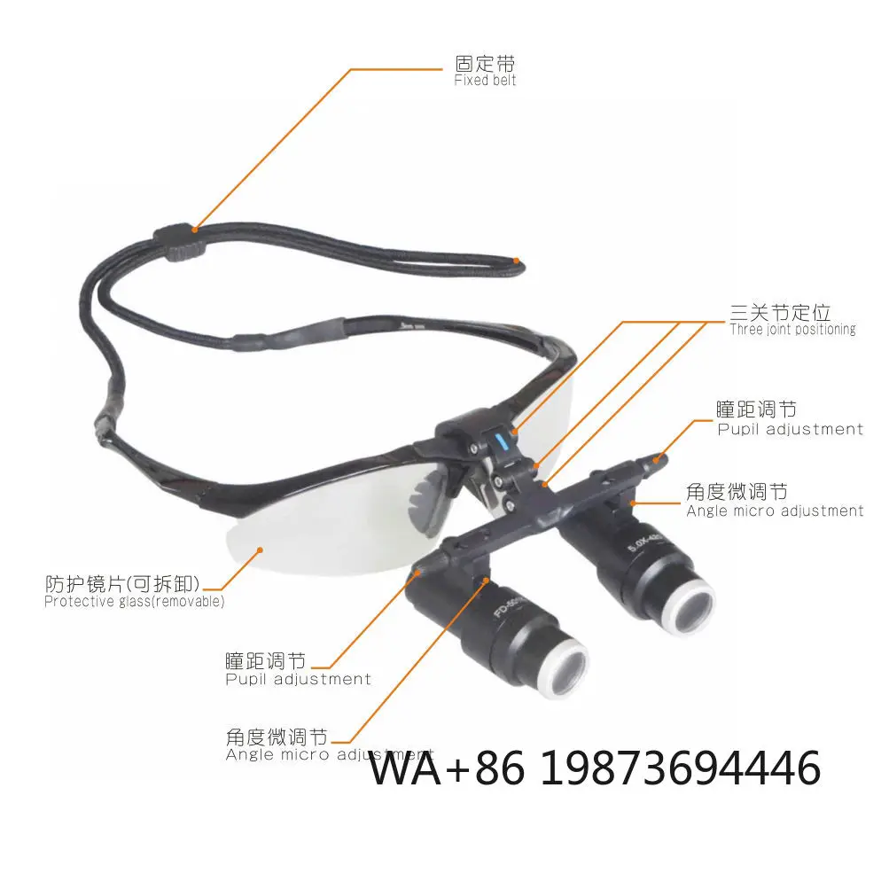 Surgical Dental Loupes with Light Magnifying Glasses Lab Equipment
Surgical Dental Loupes with Light Magnifying Glasses Lab Equipment