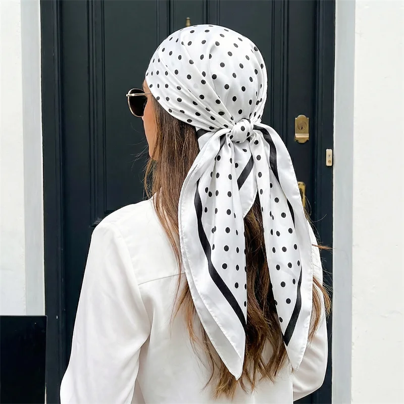 Luxury Brand 2026 Dot Print Square Silk Scarf for Women Hijab Hair Bands 70cm Neckerchief Female Satin Shawl Ribbon Headband
Luxury Brand 2026 Dot Print Square Silk Scarf for Women Hijab Hair Bands 70cm Neckerchief Female Satin Shawl Ribbon Headband