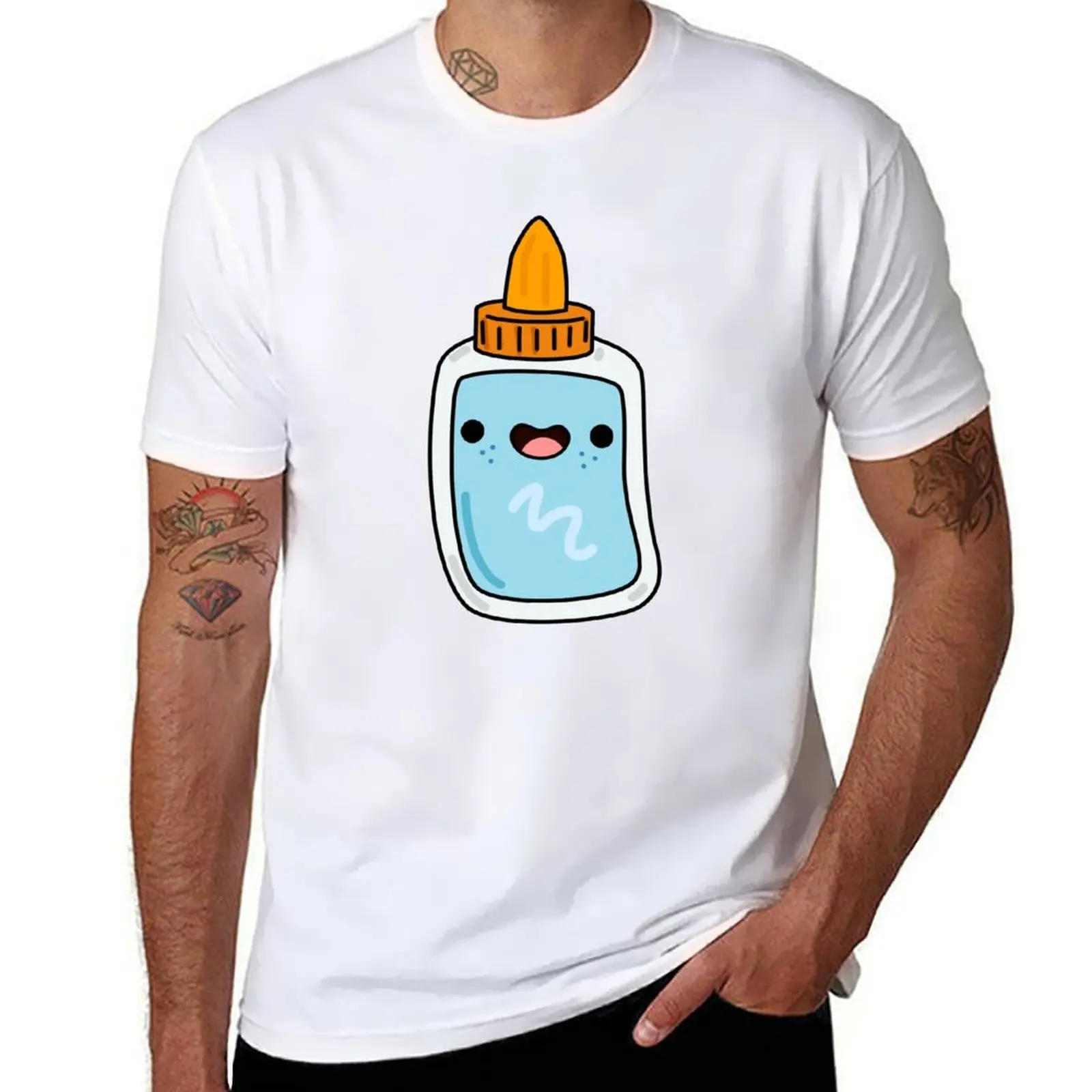 Kawaii Glue Bottle T-Shirt t shirts designer cotton t shirts man 100% T-Shirt
Kawaii Glue Bottle T-Shirt t shirts designer cotton t shirts man 100% T-Shirt