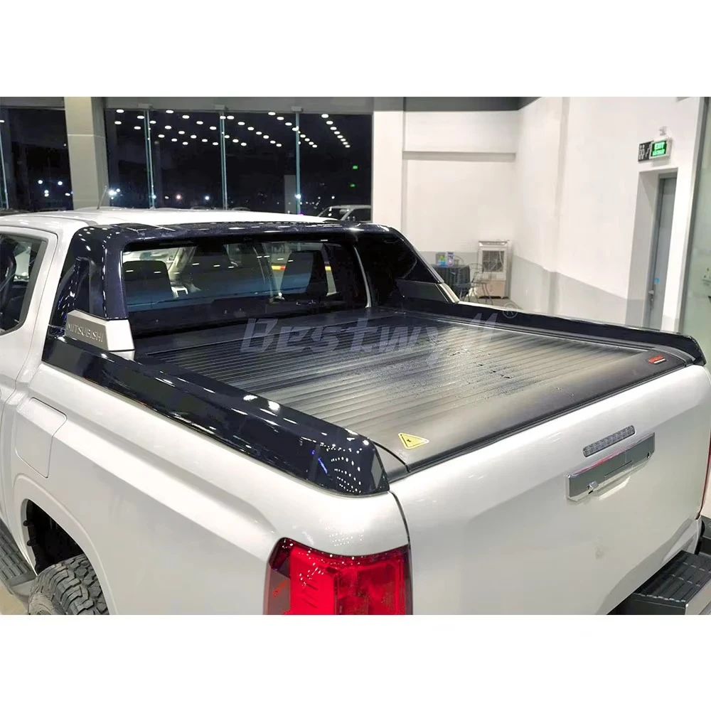 Aluminum Electric 4x4 Tonneau Cover Pickup Truck Bed Covers For New Triton 2024 With Roll Bar E-F123A
Aluminum Electric 4x4 Tonneau Cover Pickup Truck Bed Covers For New Triton 2024 With Roll Bar E-F123A